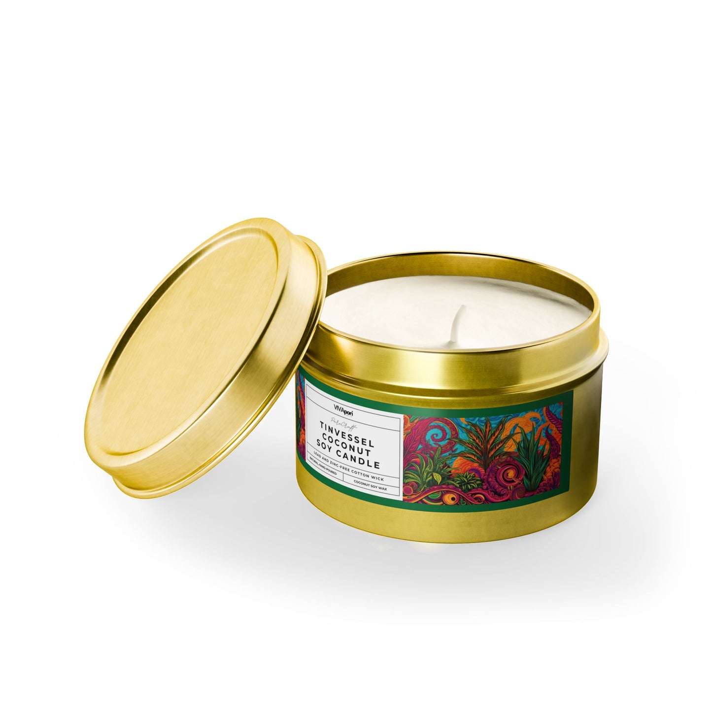 PureCraft TinVessel Coconut Soy Candle