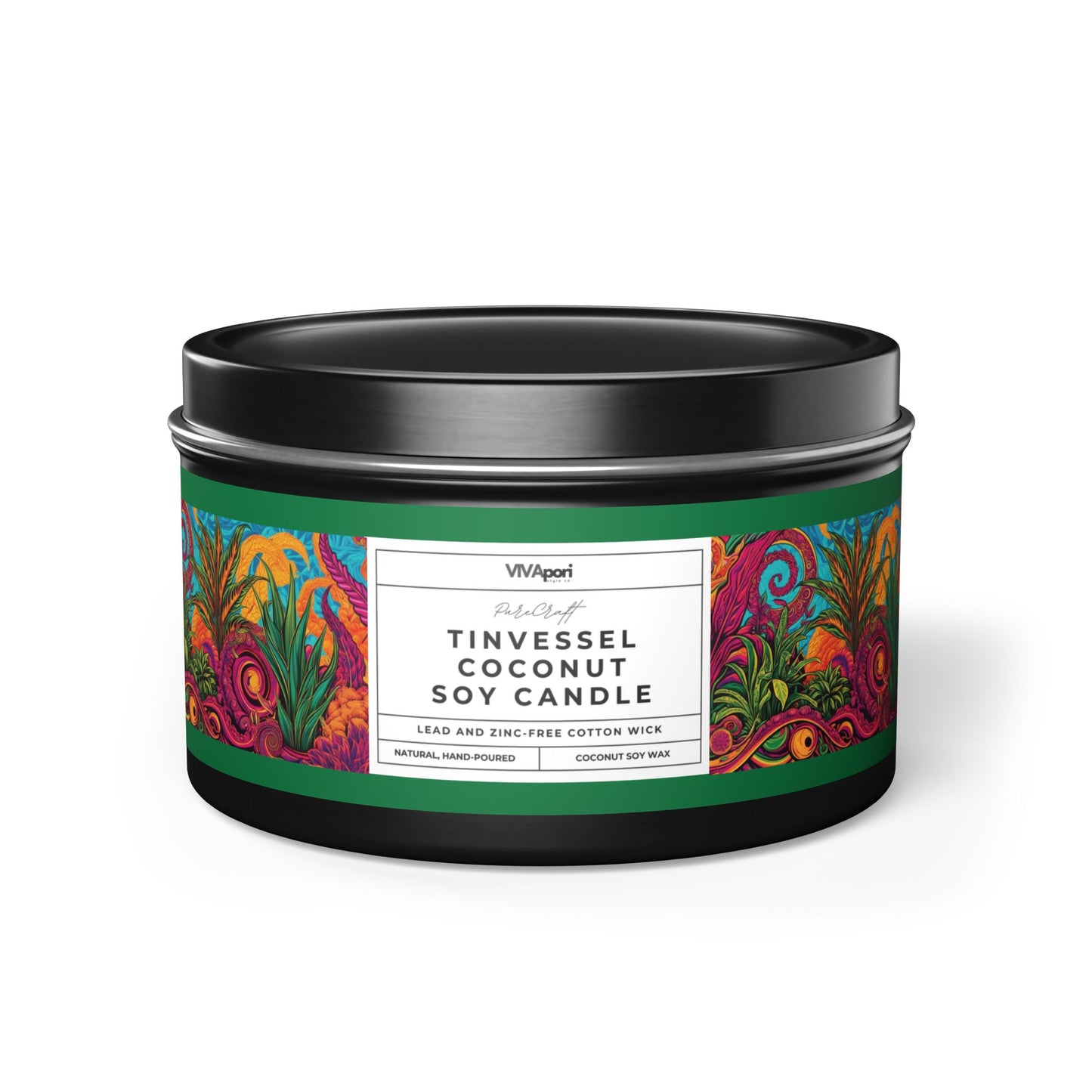 PureCraft TinVessel Coconut Soy Candle