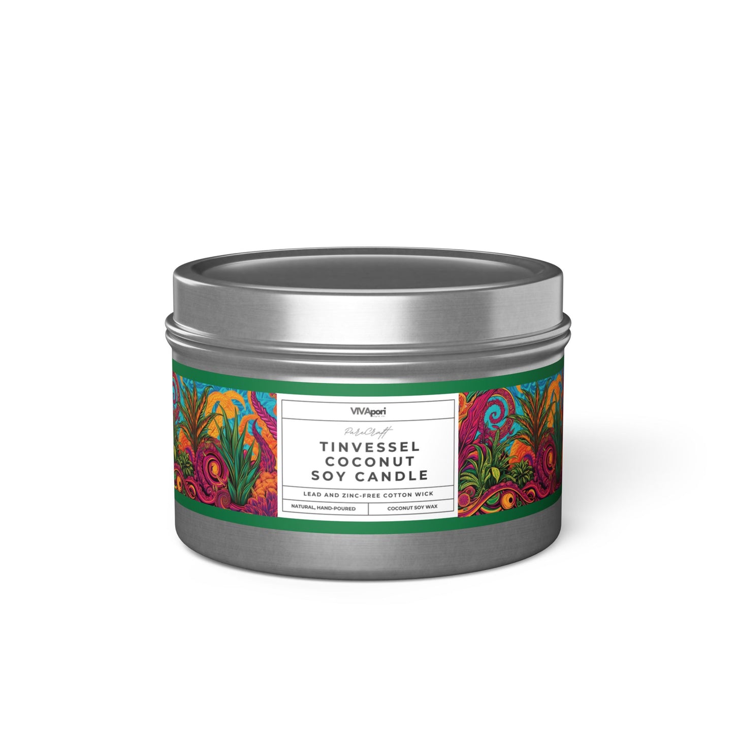 PureCraft TinVessel Coconut Soy Candle