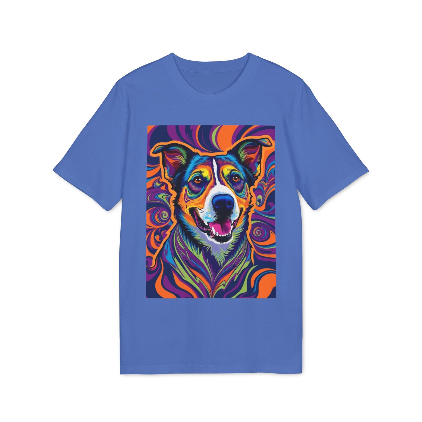 Colorful Dog Art Unisex T-Shirt - Perfect for Pet Lovers