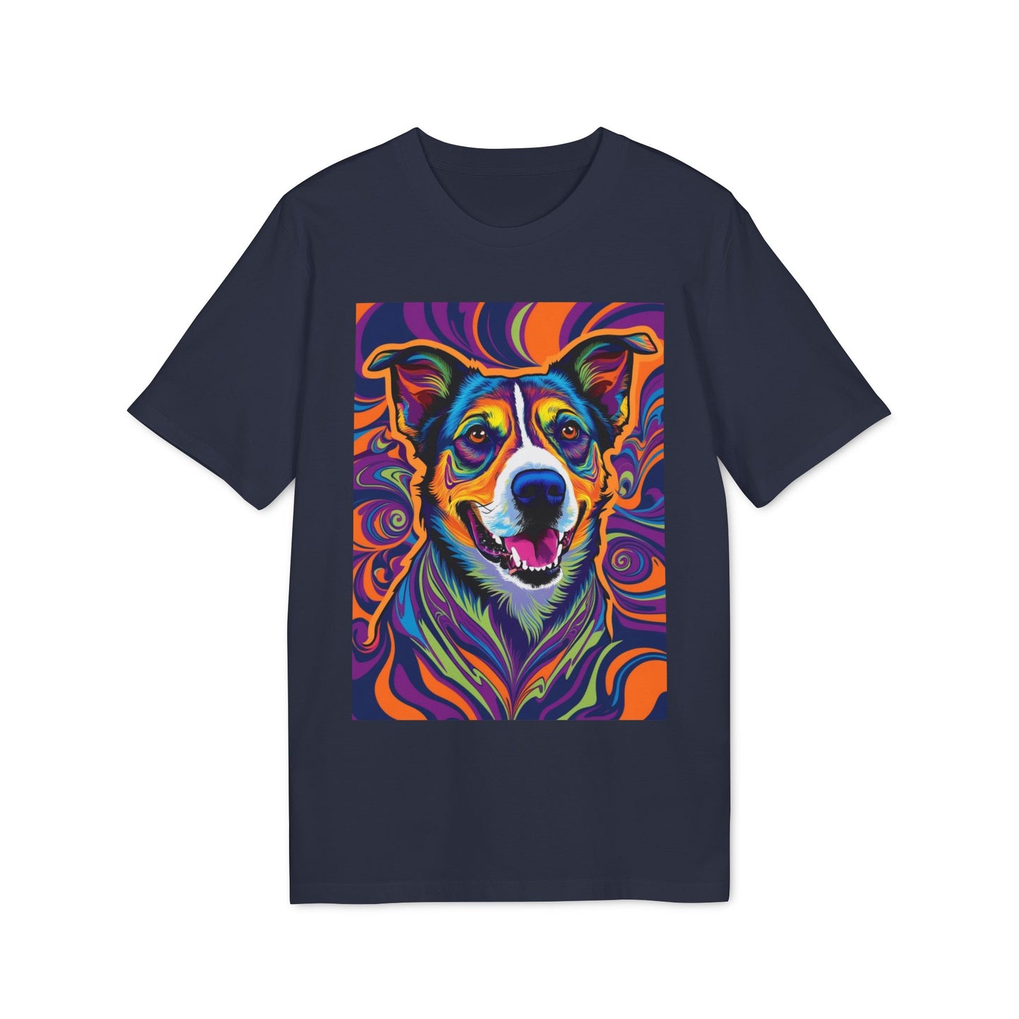 Colorful Dog Art Unisex T-Shirt - Perfect for Pet Lovers