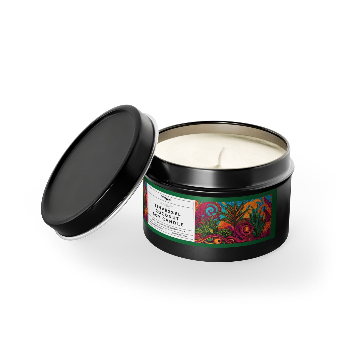 PureCraft TinVessel Coconut Soy Candle