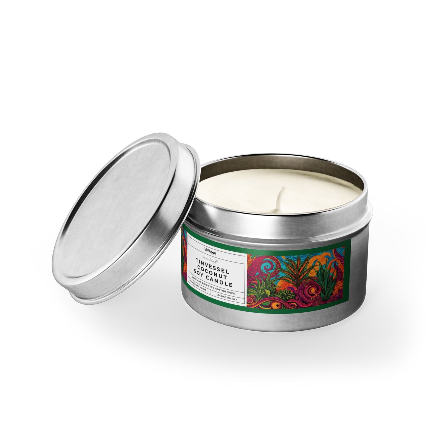 PureCraft TinVessel Coconut Soy Candle