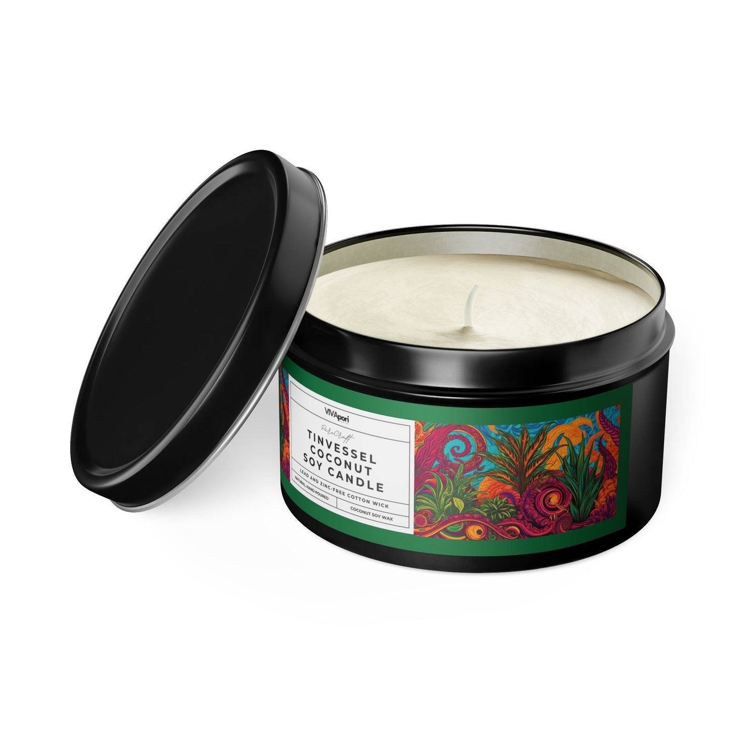PureCraft TinVessel Coconut Soy Candle