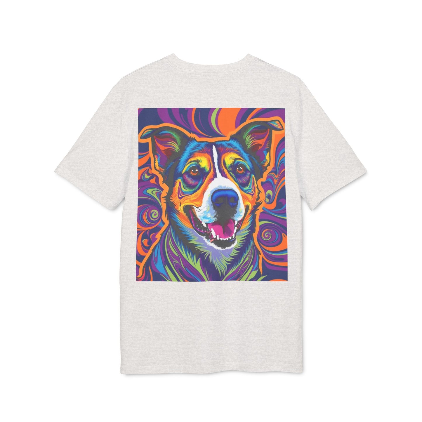 Colorful Dog Art Unisex T-Shirt - Perfect for Pet Lovers