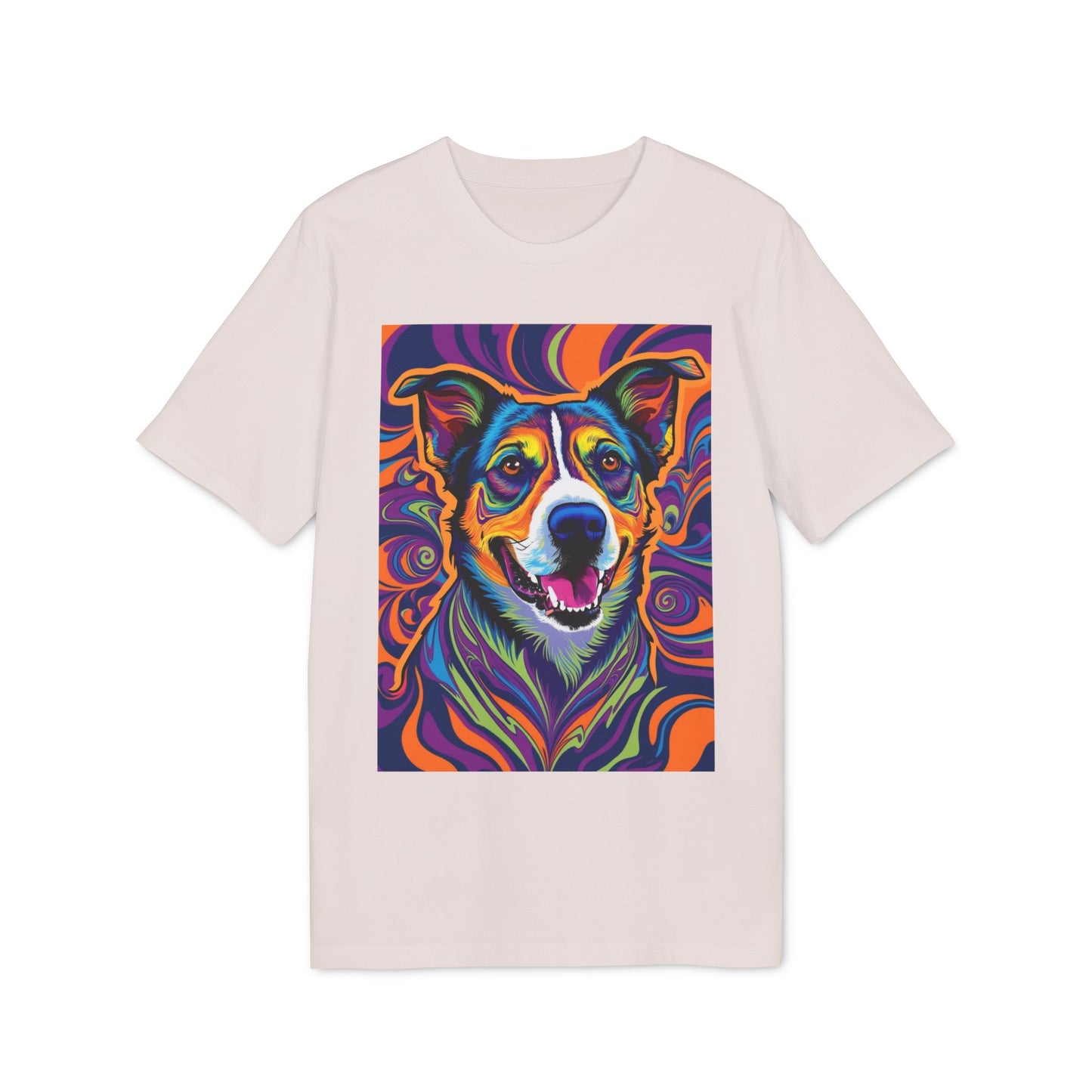 Colorful Dog Art Unisex T-Shirt - Perfect for Pet Lovers