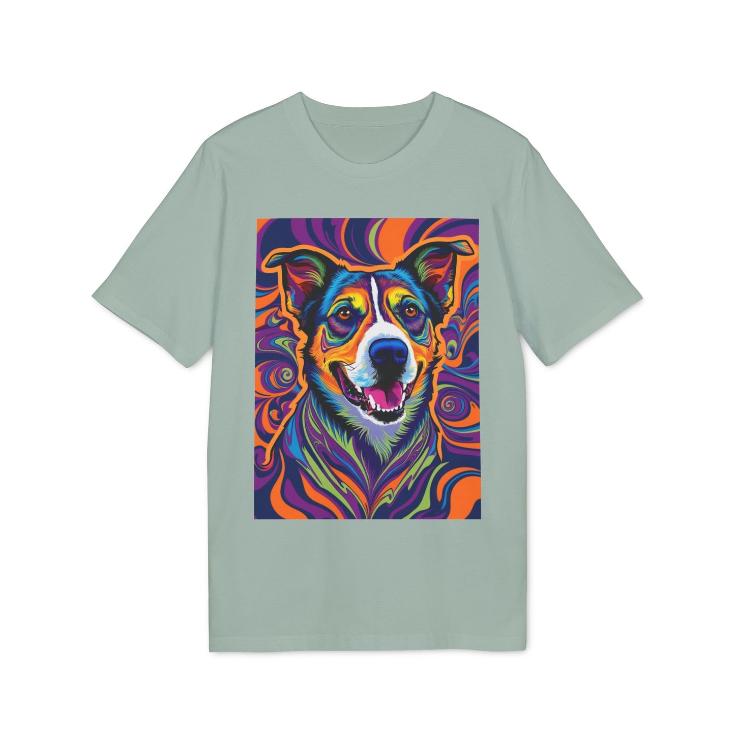 Colorful Dog Art Unisex T-Shirt - Perfect for Pet Lovers