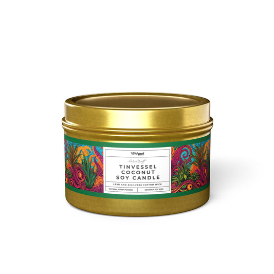 PureCraft TinVessel Coconut Soy Candle